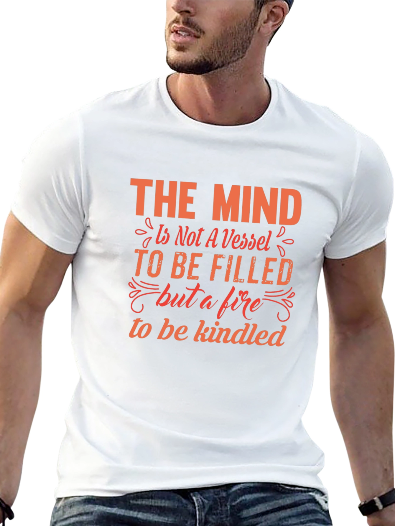 Mind is Fire T-Shirt - Inspirational Graphic Tee