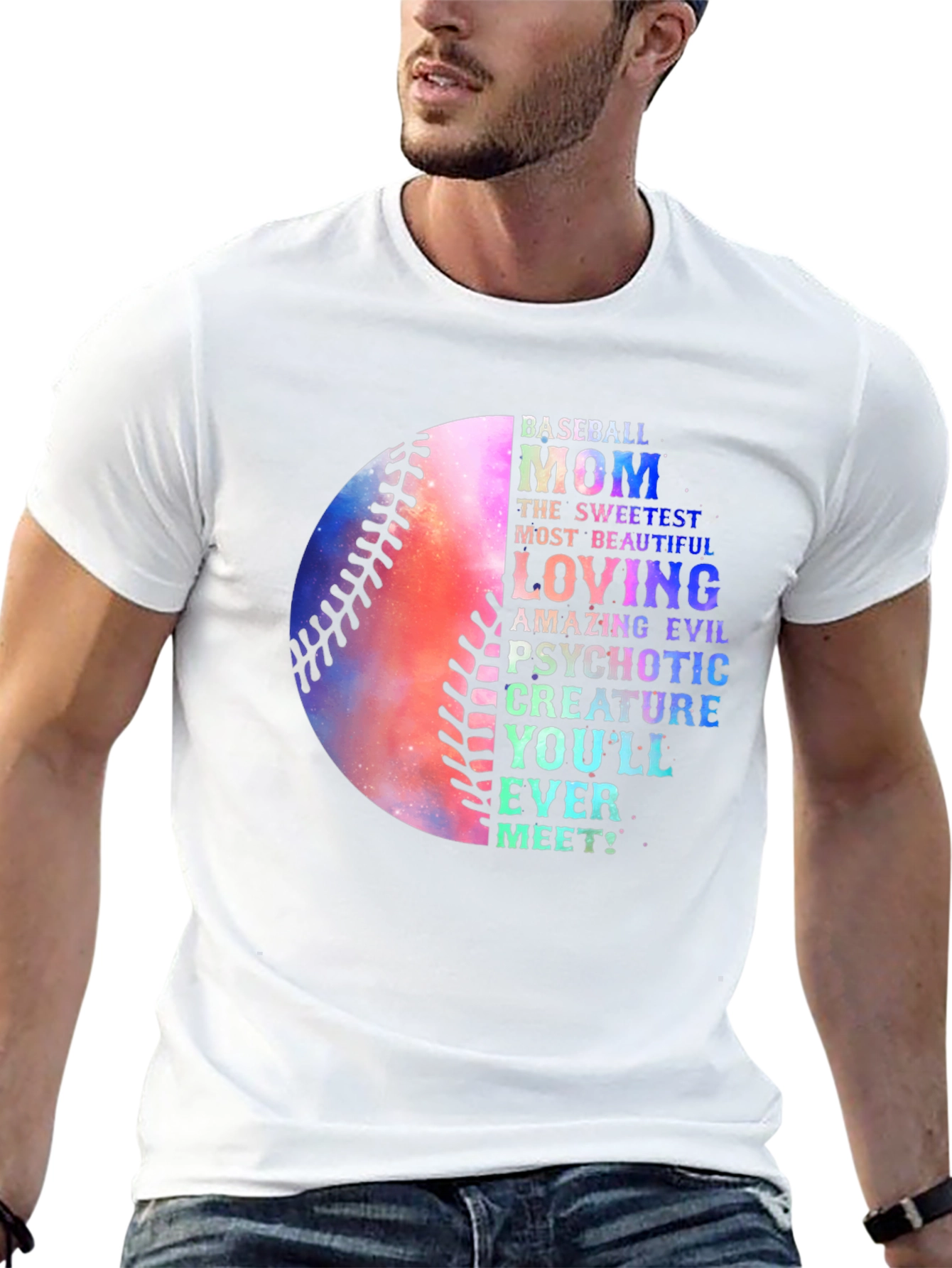 Baseball Mom T-Shirt - Unique Graphic Design
