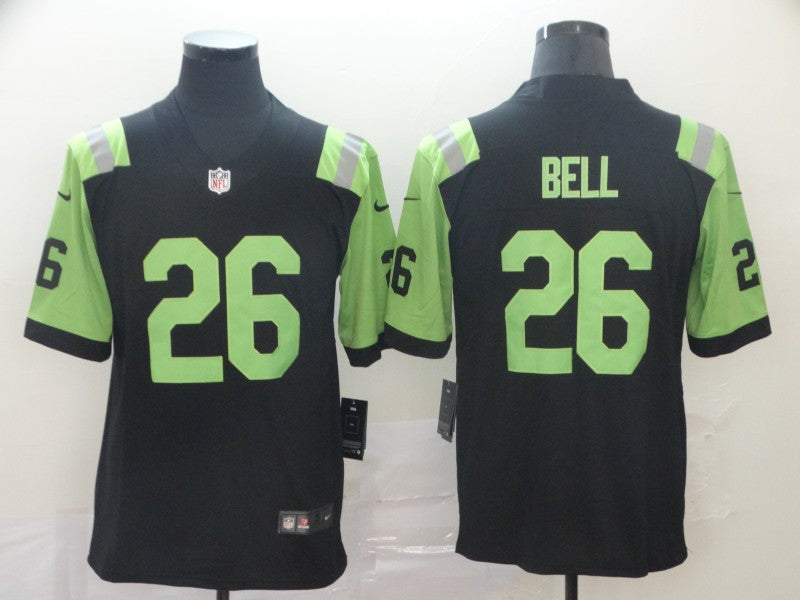 Men's New York Jets Le'Veon Bell #26 Black City Edition Game Jerseys
