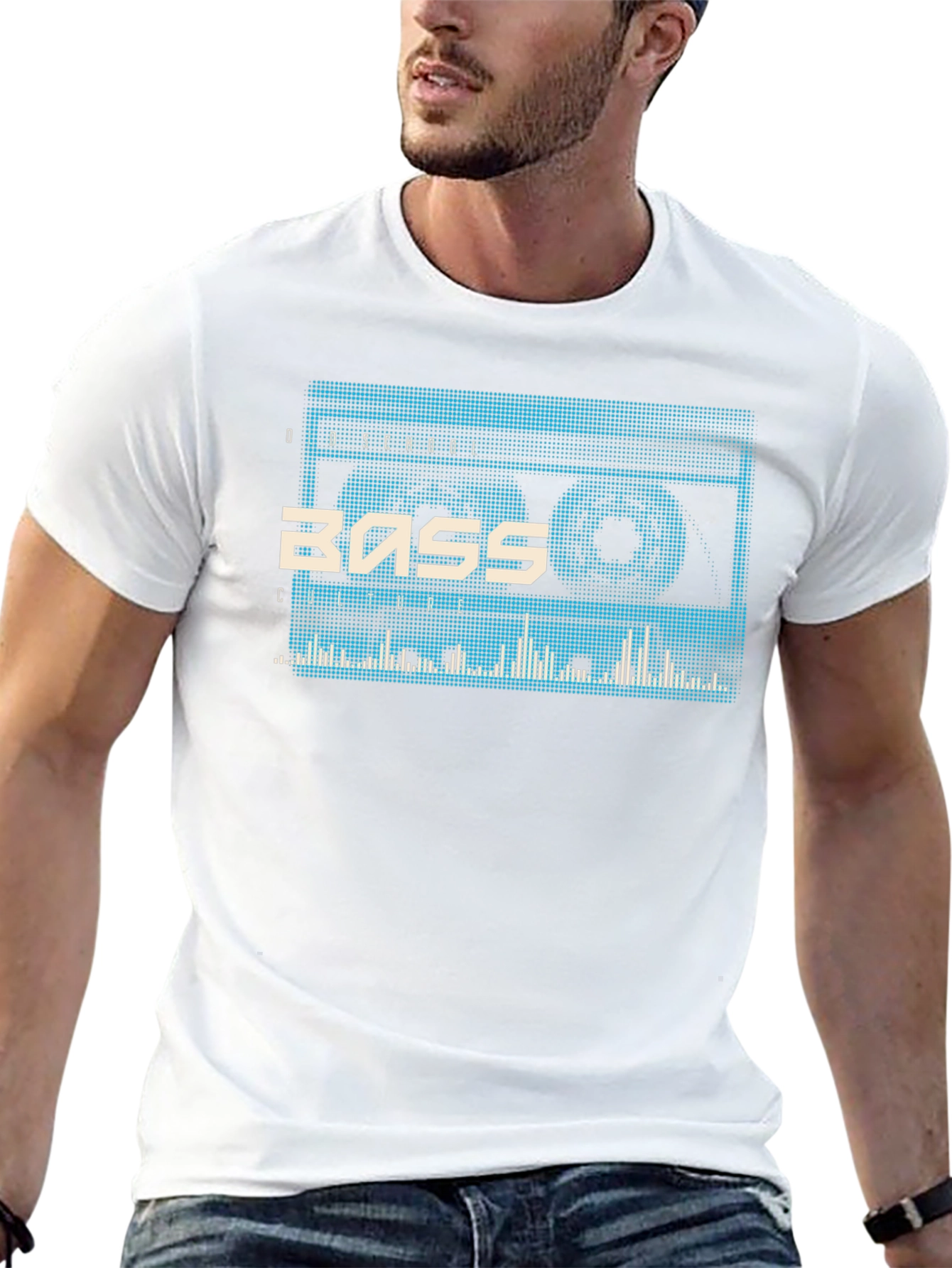 Old School Bass Culture Graphic Tee