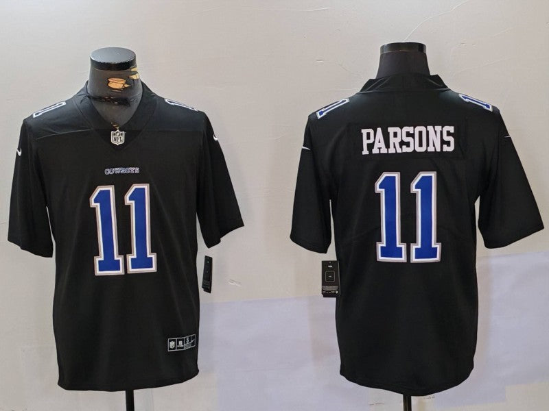 Men's Dallas Cowboys Micah Parsons Black Game Player Jerseys