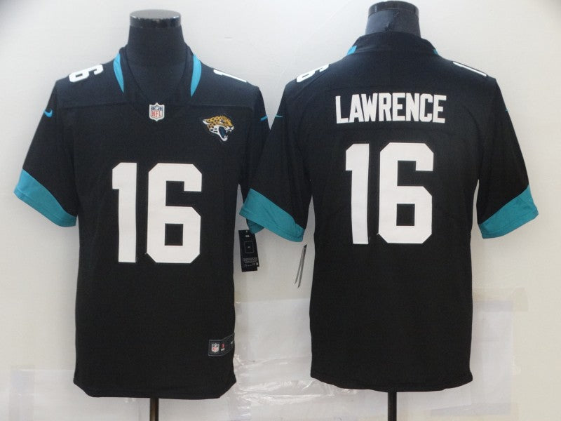 Men's Jacksonville Jaguars Trevor Lawrence #16 Black Alternate Player Game Jerseys