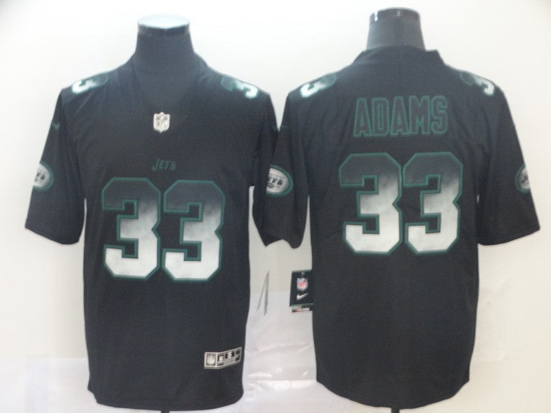 Men's New York Jets Jamal Adams #33 Black Player Game Jerseys