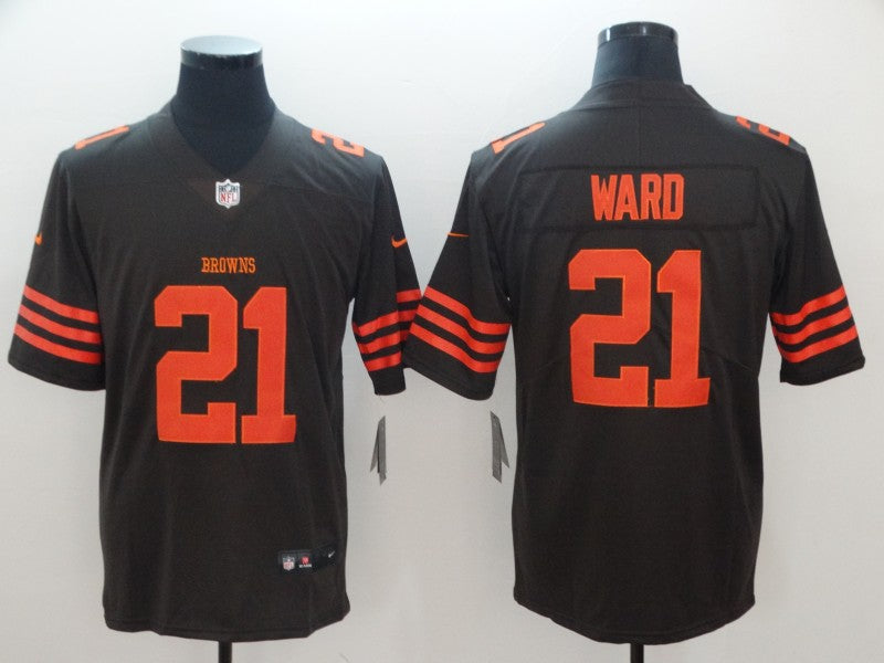 Men's Cleveland Browns Denzel Ward Black Legend Jerseys