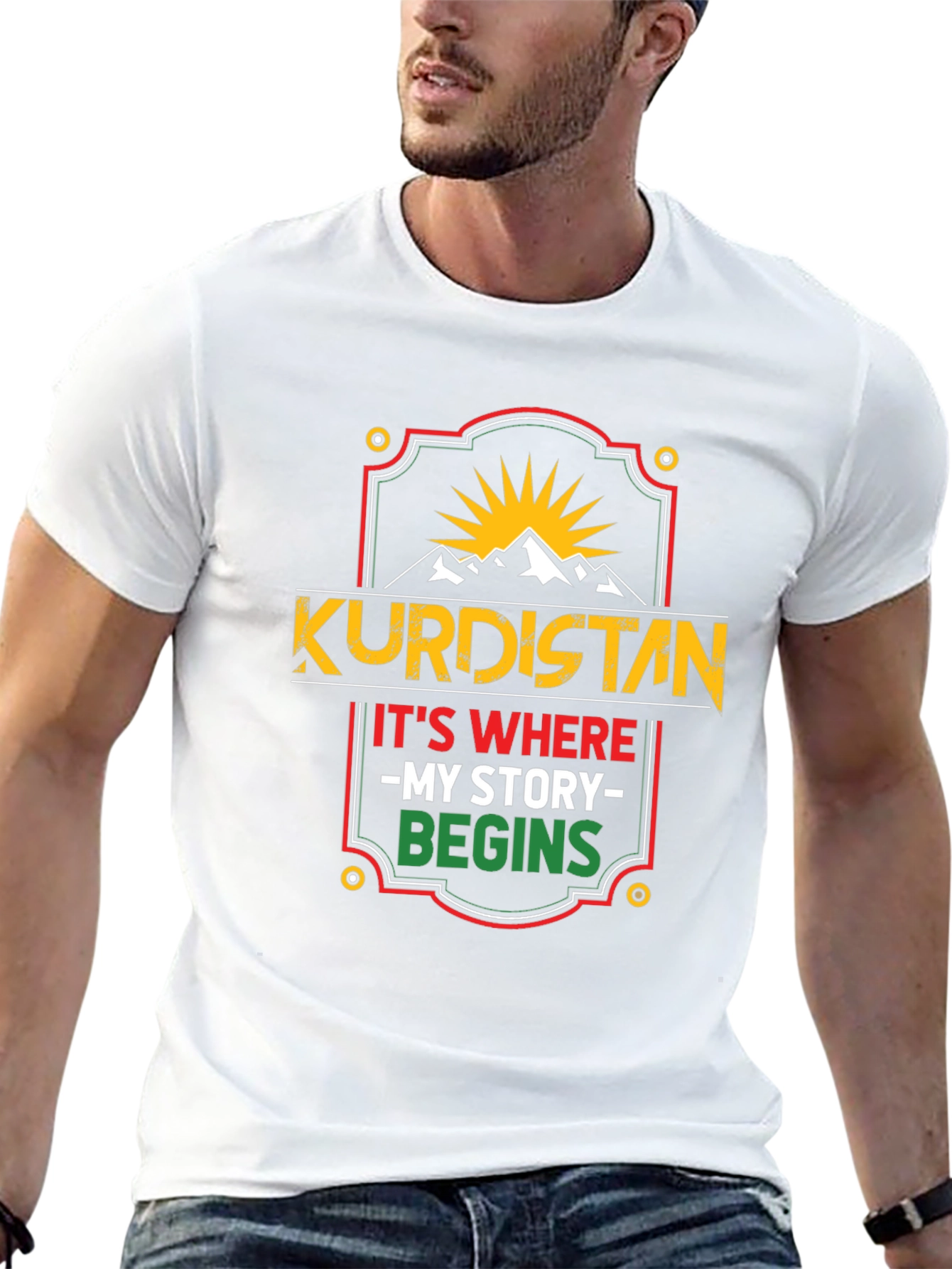 Kurdistan My Story Begins Graphic T-Shirt