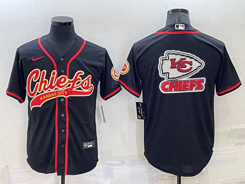 Men's Kansas City Chiefs Black Game Jerseys