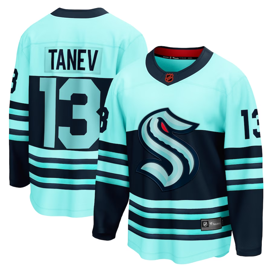 Men's Seattle Kraken Brandon Tanev #13 Teal Special Edition 2.0 Breakaway Player Jerseys