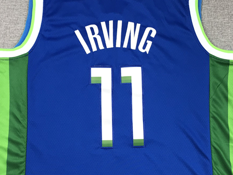 Men's Dallas Mavericks Kyrie Irving #11 Blue 2022/23 Fastbreak Jerseys - City Edition