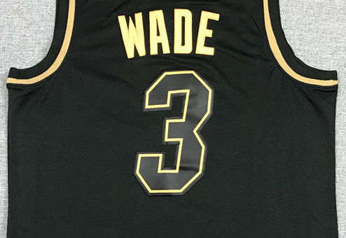 Men's Miami Heat Dwyane Wade #3 NBA Black Swingman Player Jerseys
