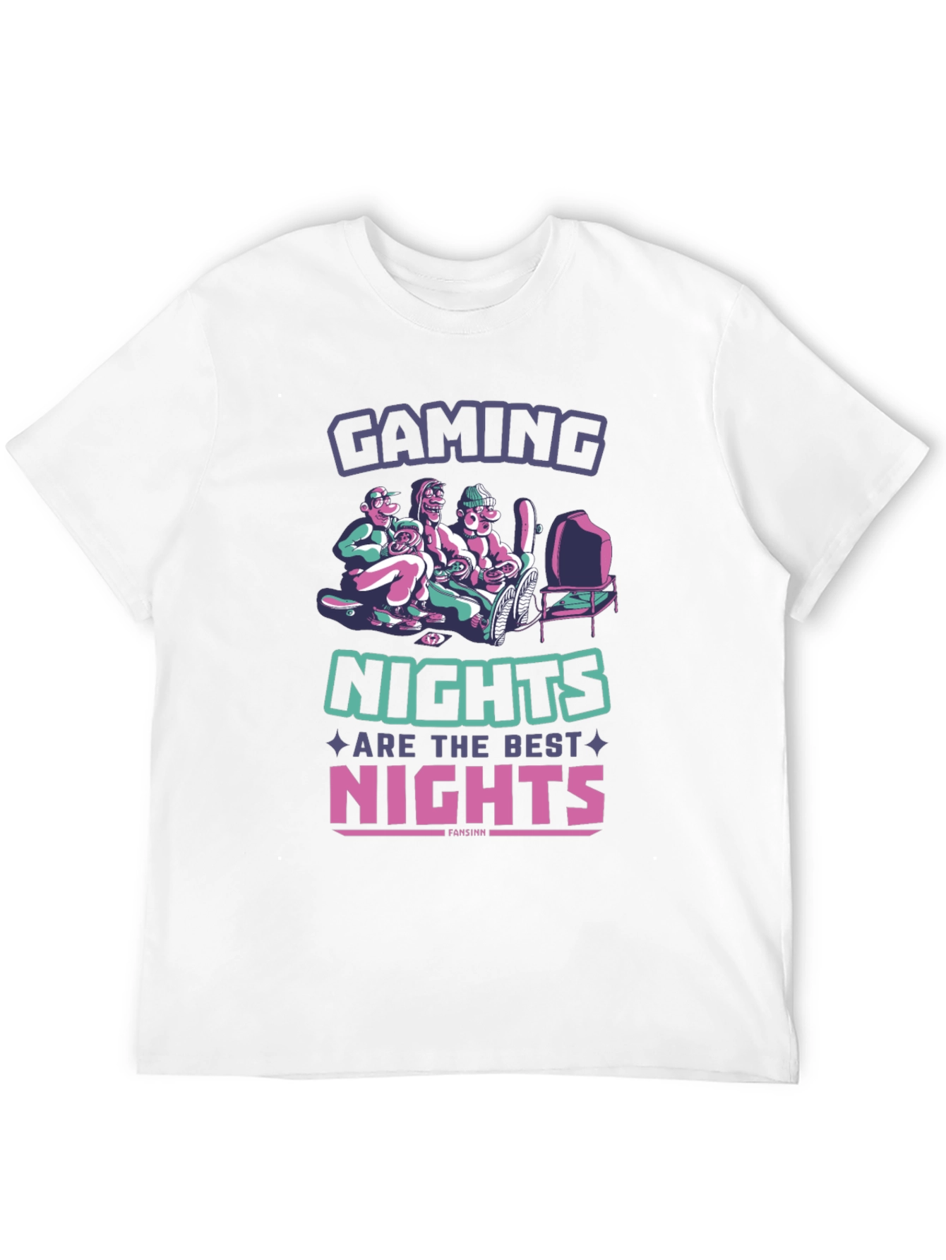 Gaming Nights Black T-Shirt
