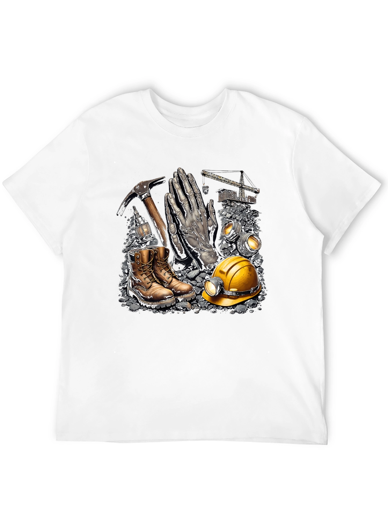 Miners Tribute T-Shirt - Coal Mining Apparel