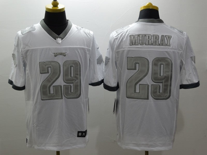 Men's Philadelphia Eagles DeMarco Murray #29 White Game Jerseys