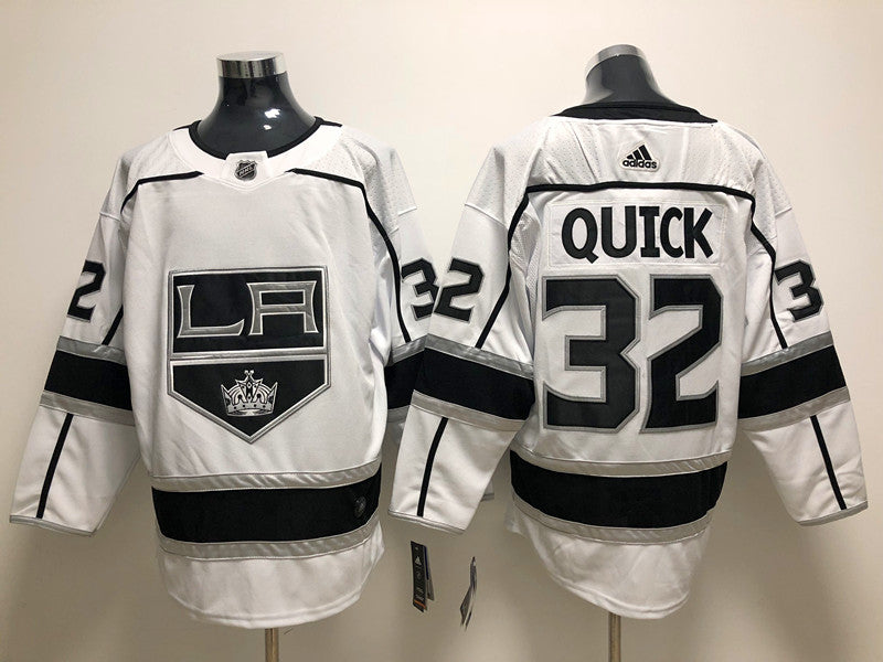 Men's Los Angeles Kings Jonathan Quick #32 White Home Breakaway Jerseys