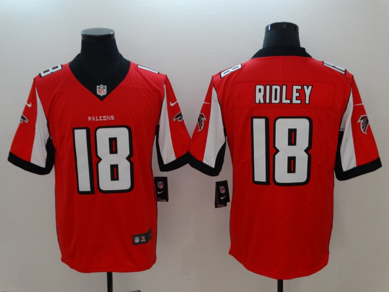 Men's Atlanta Falcons Calvin Ridley #18 Red Game Jerseys