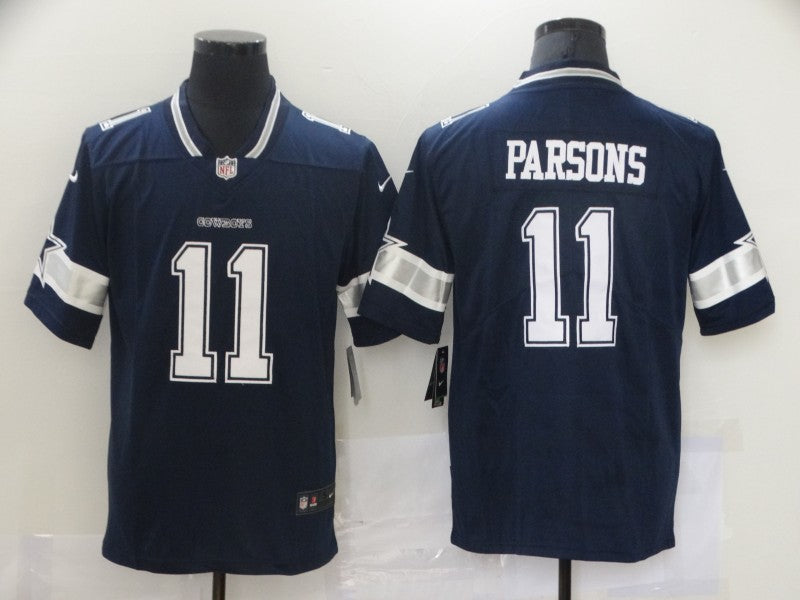 Men's Dallas Cowboys Micah Parsons #11 Navy Game Player Jerseys