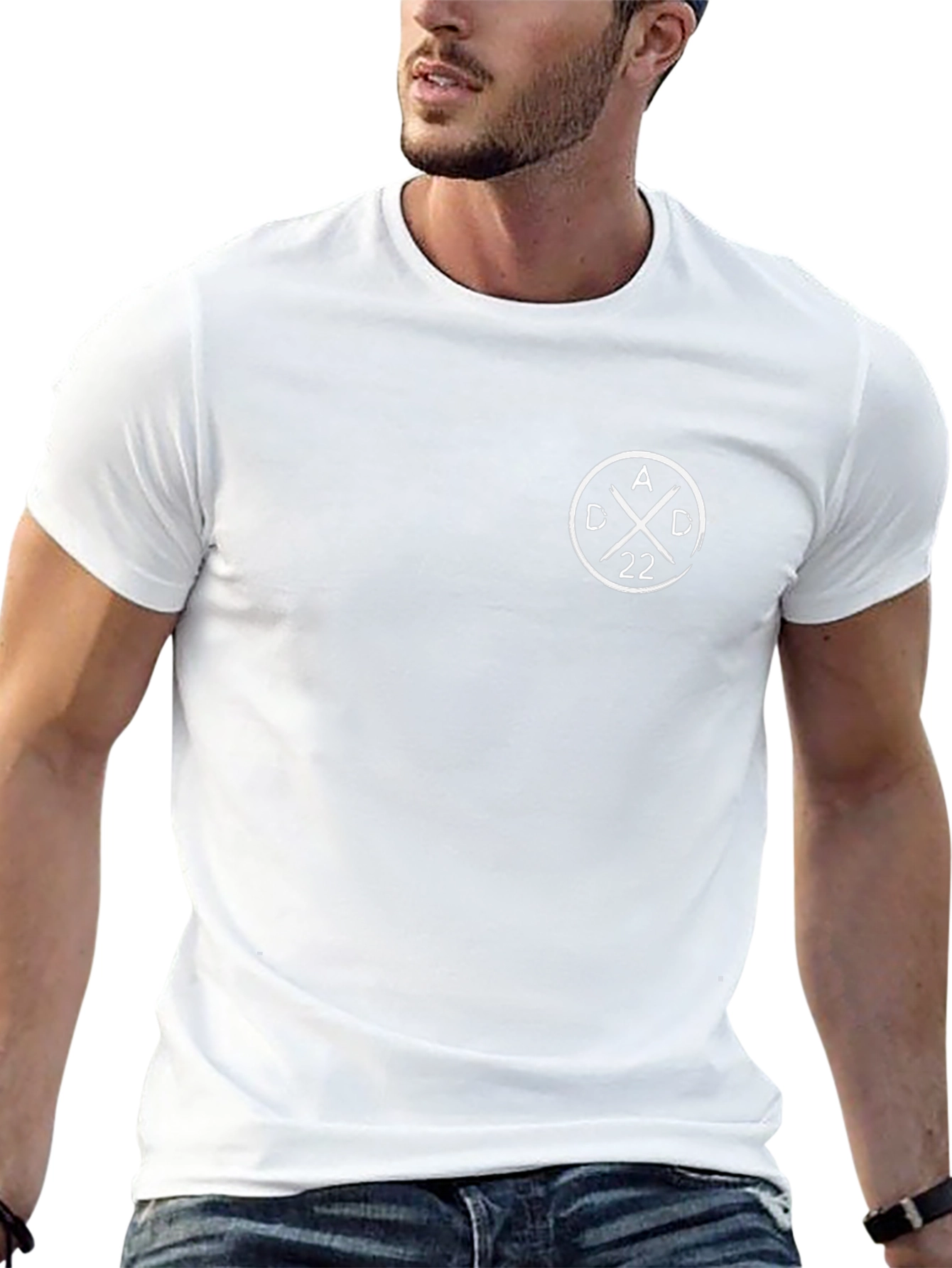 Trendy Black Graphic Tee