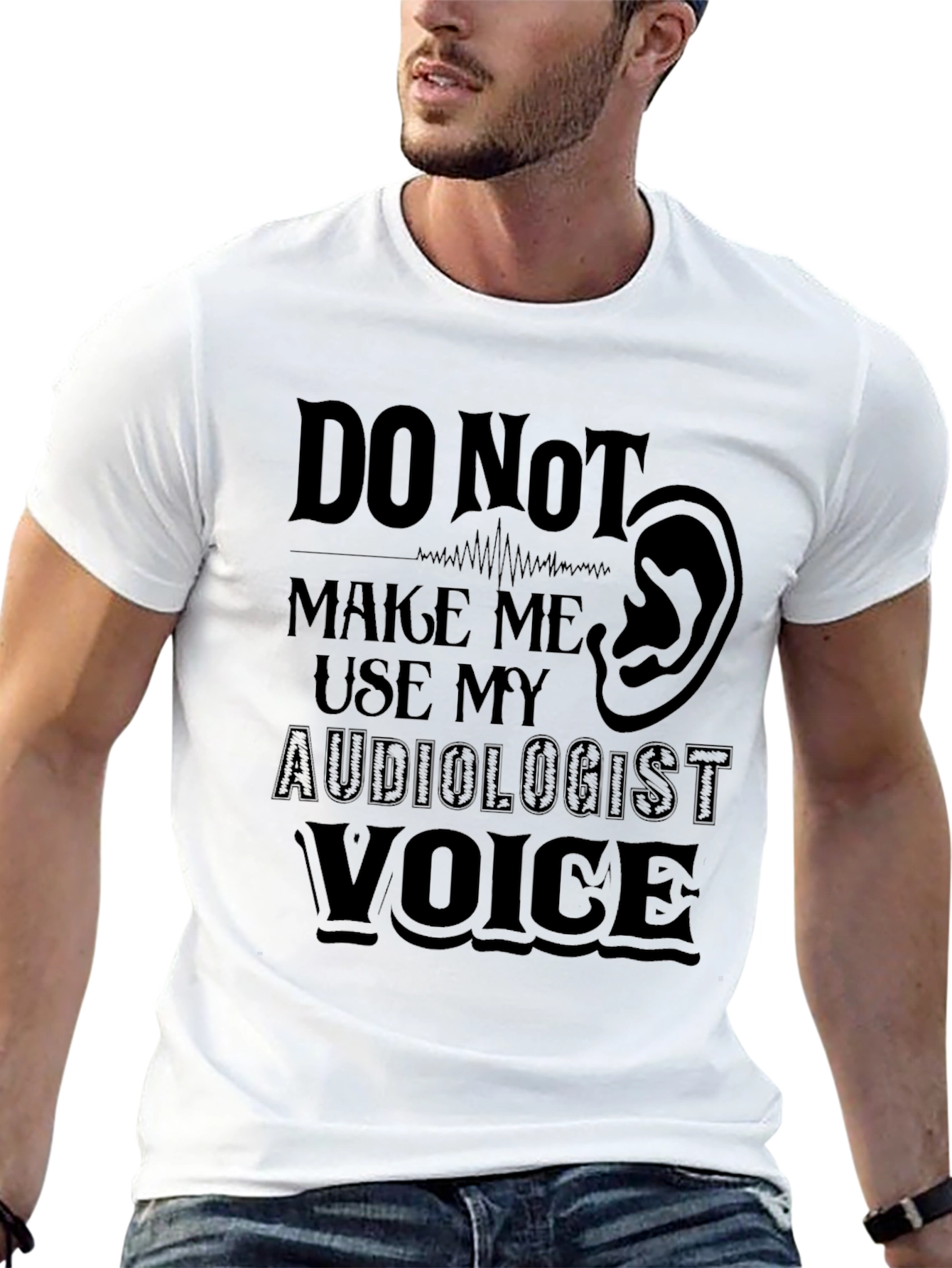 Audiologist Voice T-Shirt: Funny Hearing Doctor Tee