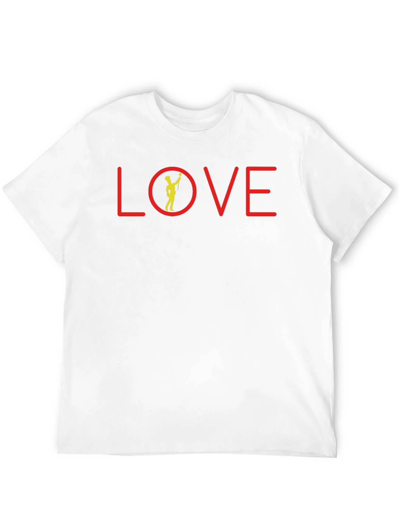 LOVE Graphic Tee - Musician Silhouette