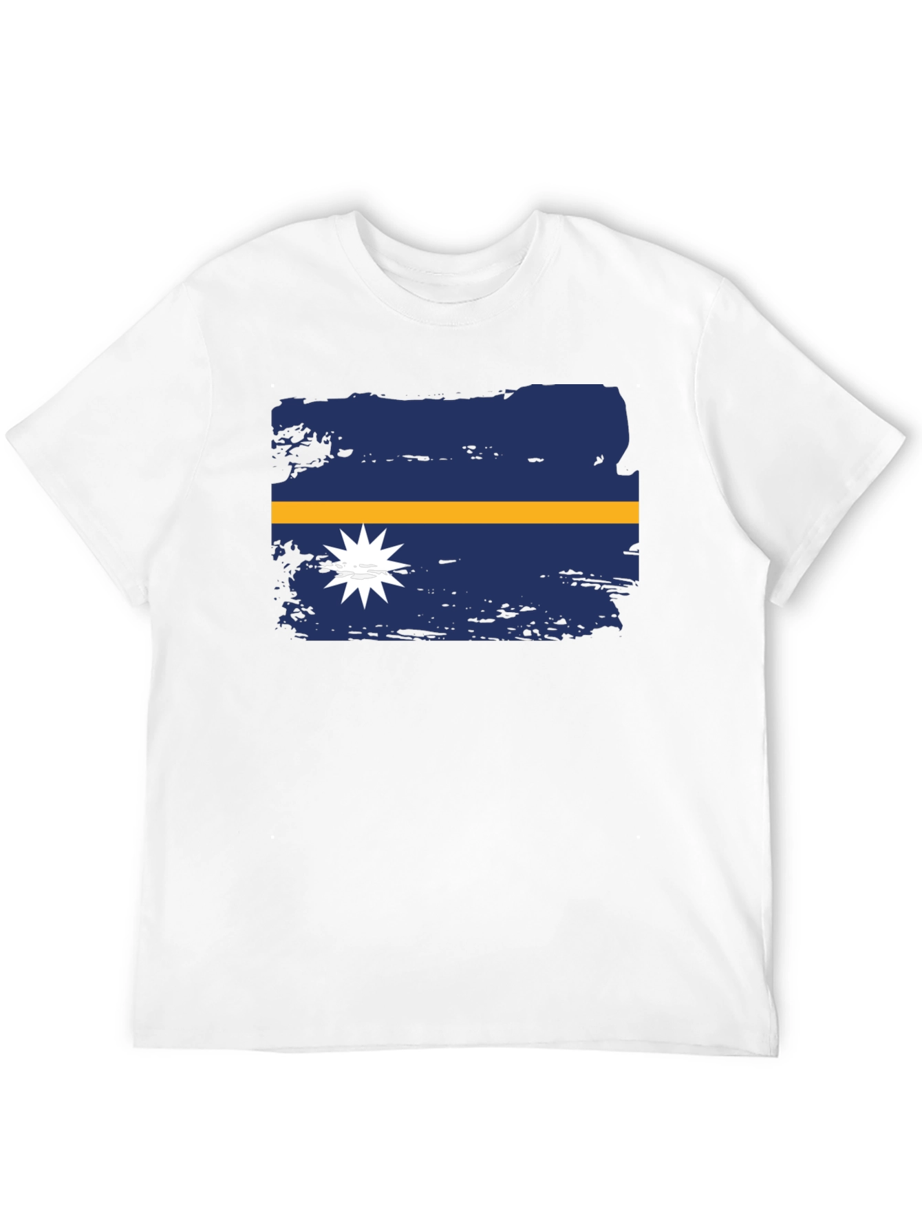 Nauru Flag T-Shirt - National Pride Tee