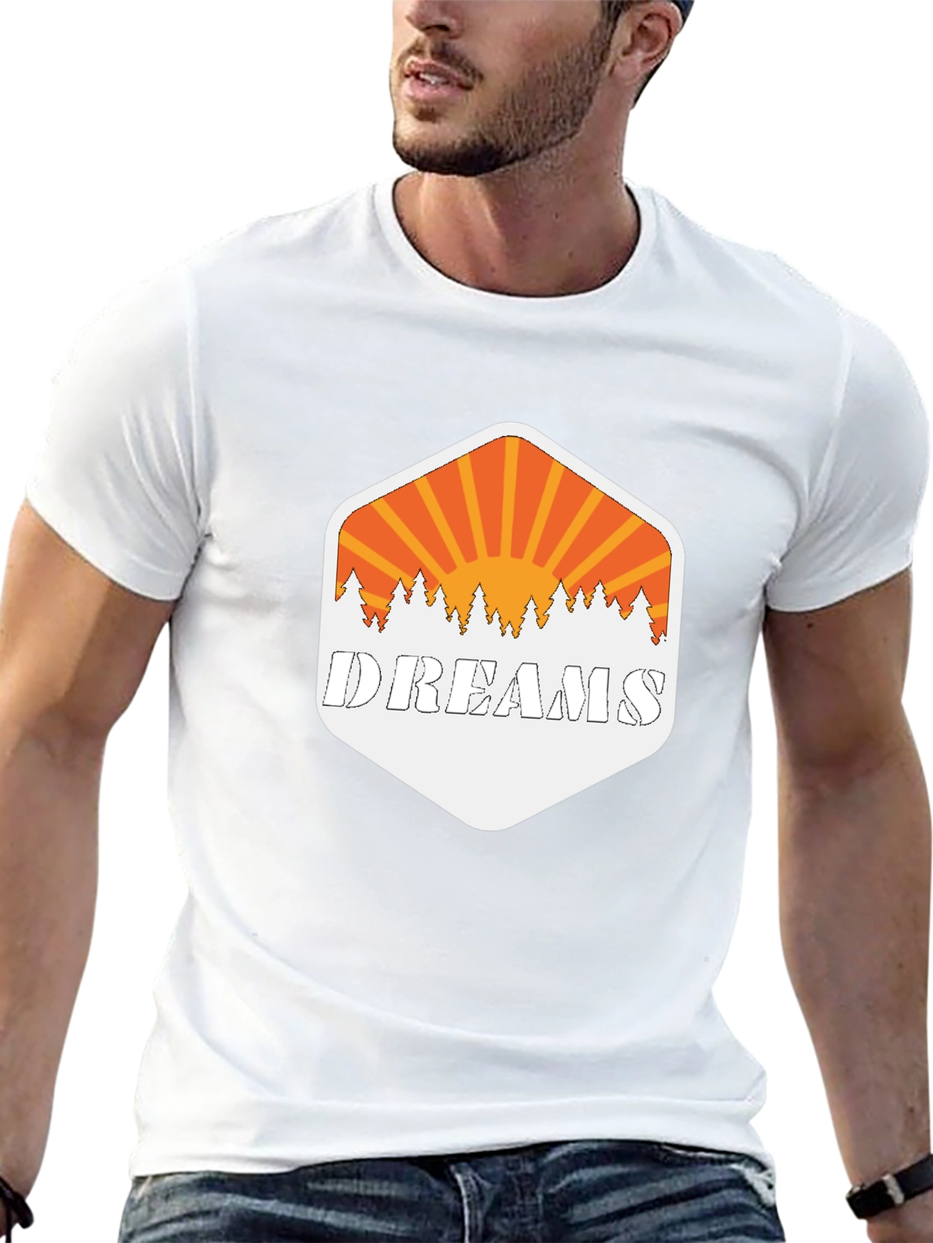 Dreams Graphic T-Shirt - Retro Nature Design