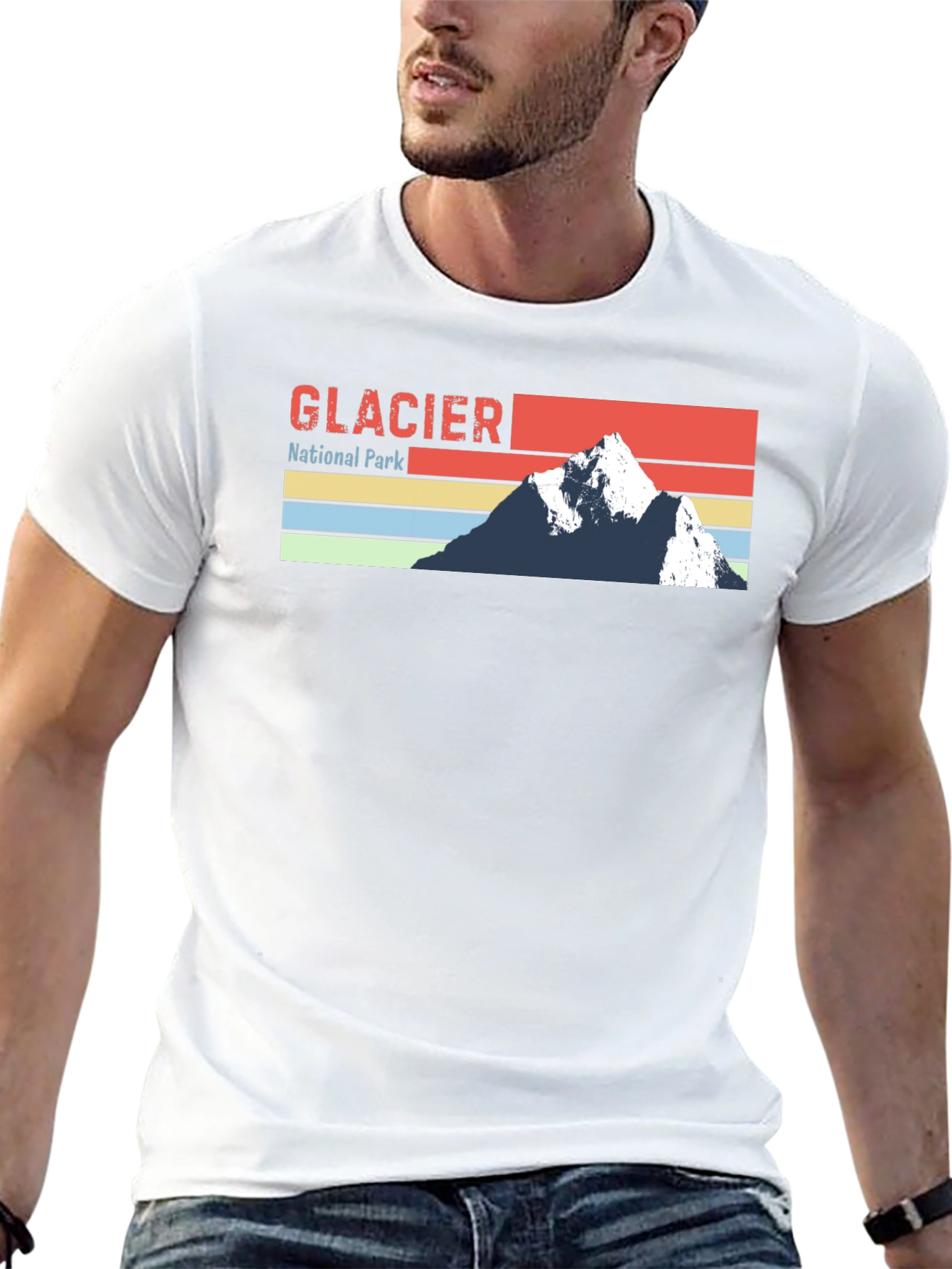 Glacier National Park Graphic T-Shirt