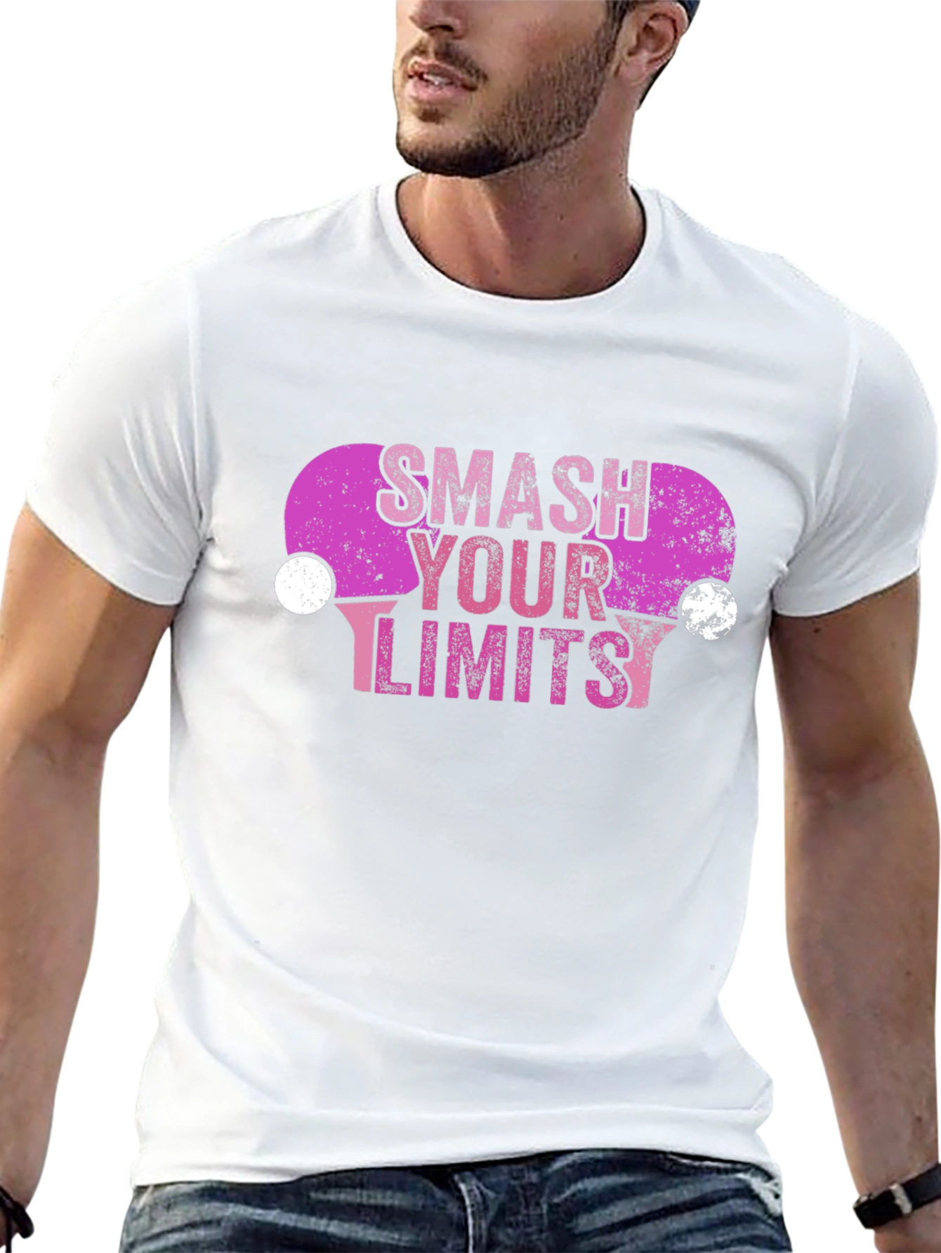 Smash Your Limits Ping Pong Graphic Tee