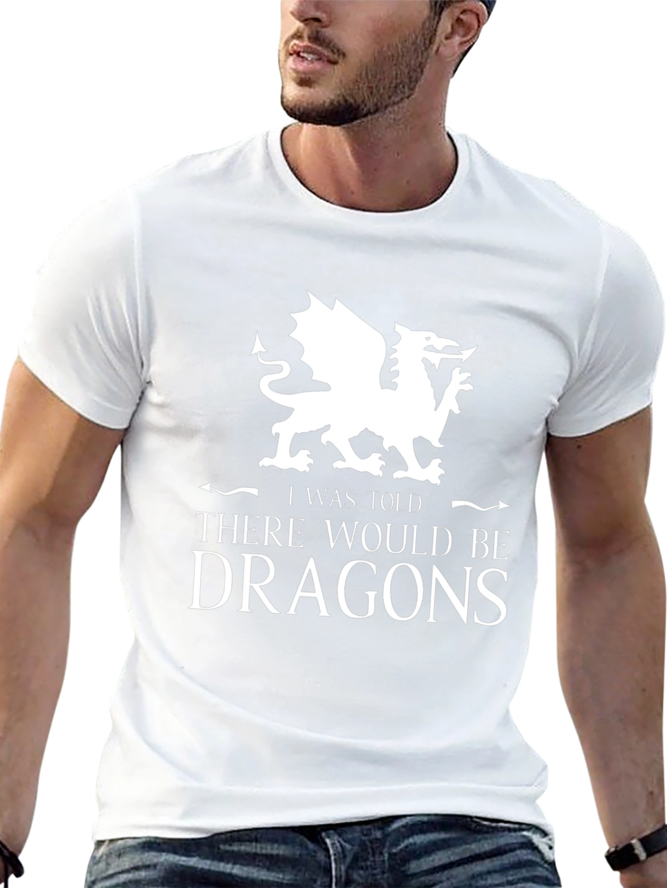 I Was Told There Would Be Dragons Graphic Tee