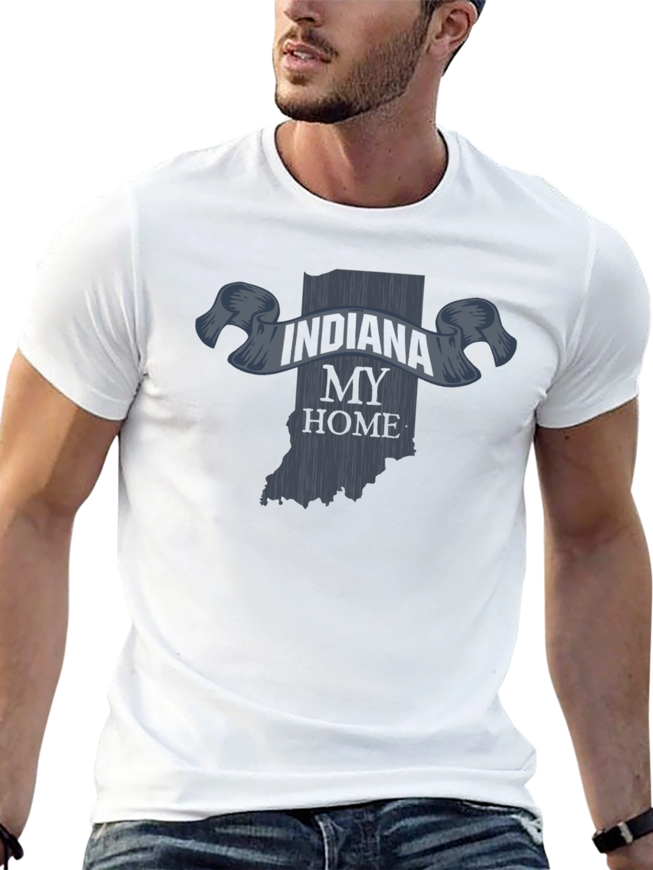 Indiana My Home State Pride T-Shirt