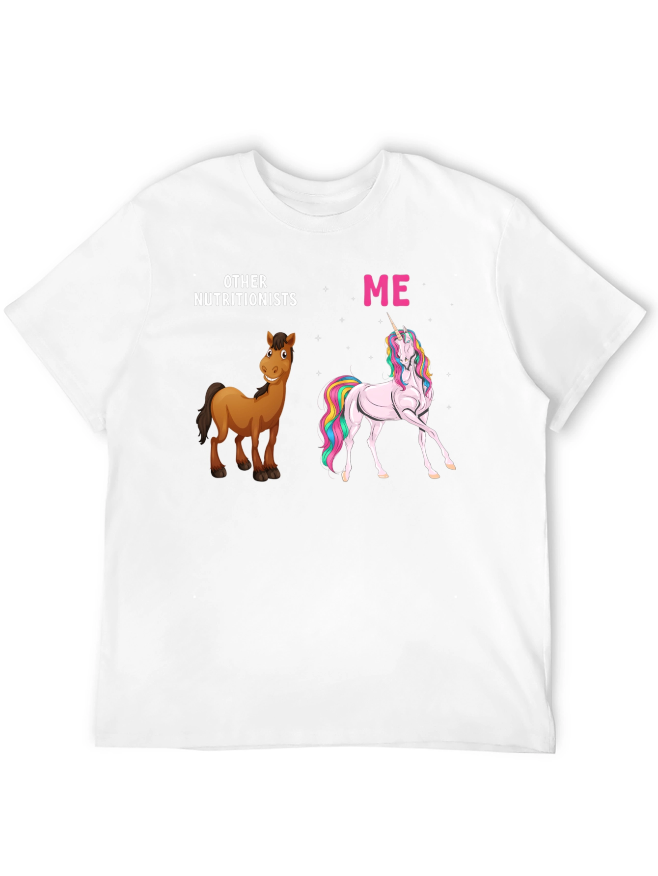 Nutritionist Horse & Unicorn T-Shirt