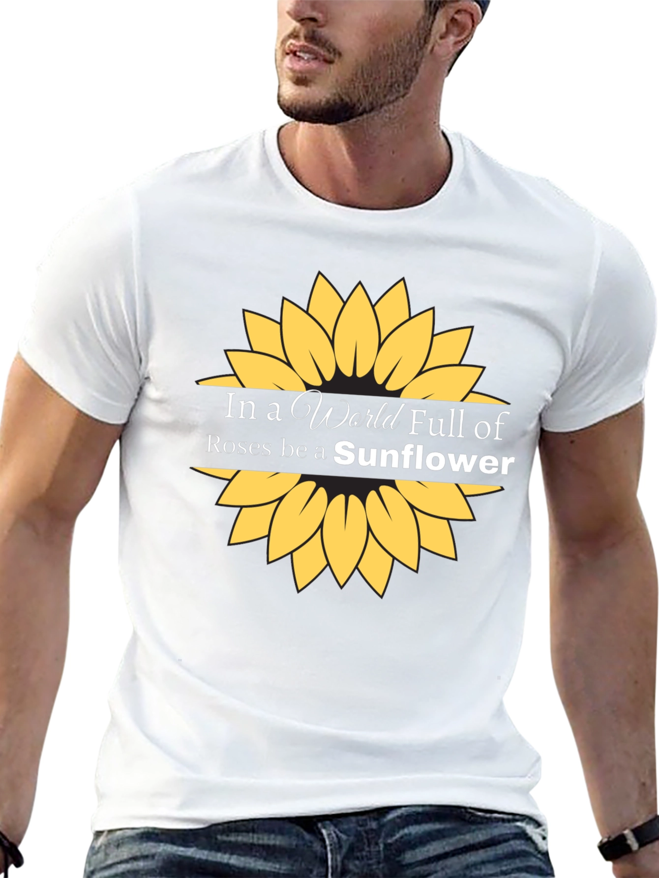 Be a Sunflower Graphic T-Shirt
