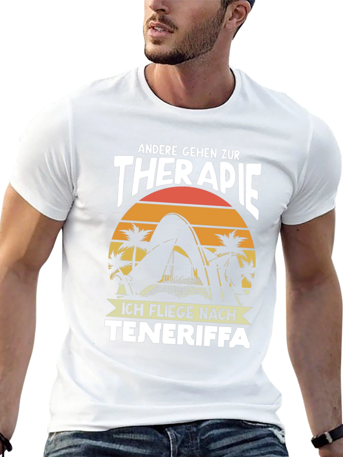 Teneriffa Therapy T-Shirt: Island Getaway Graphic Tee