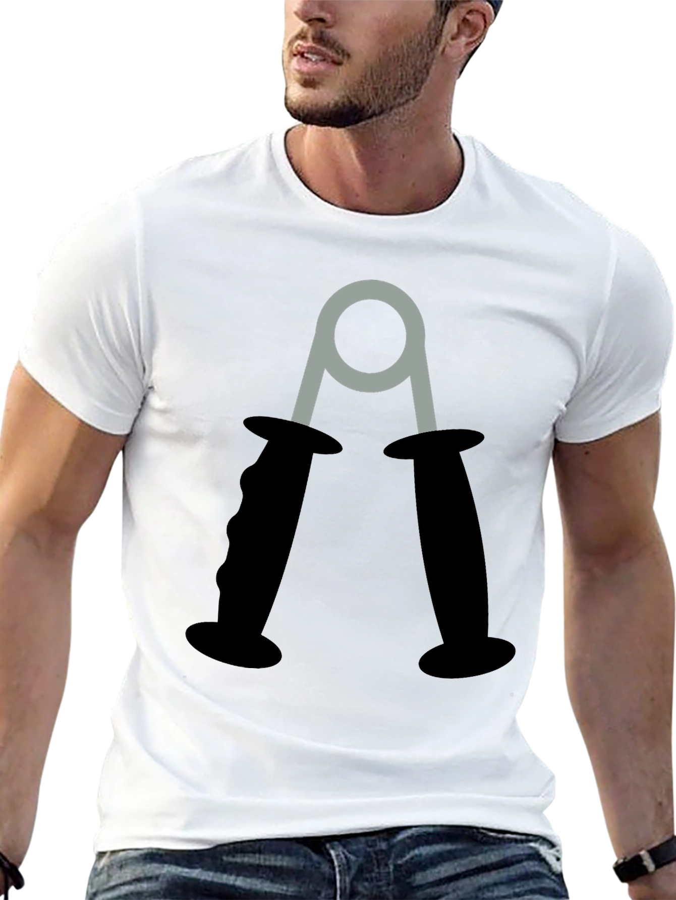 Funny Gripper T-Shirt - Train Hard Grip Strong!
