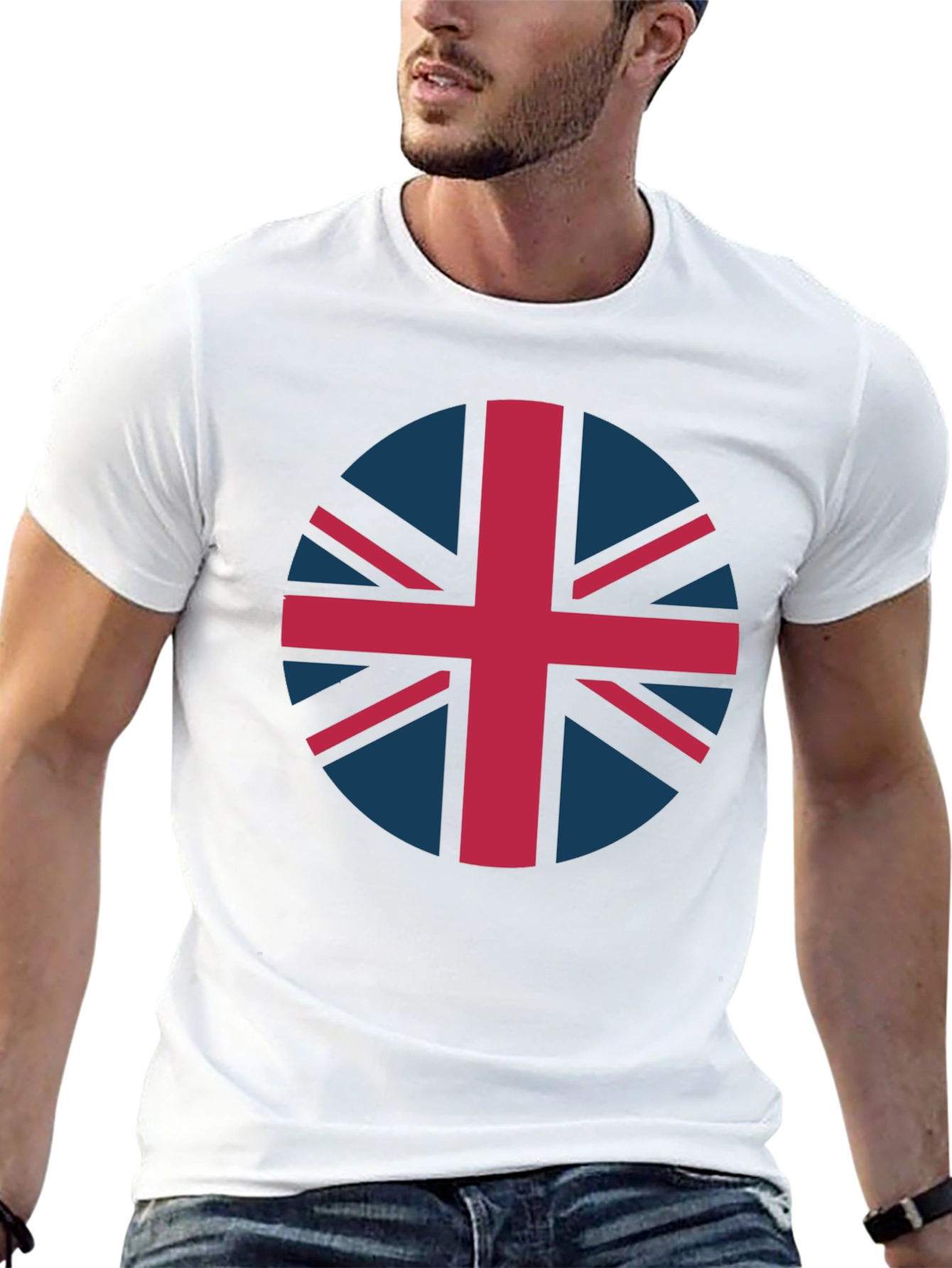 Union Jack Graphic Tee - Retro UK Flag