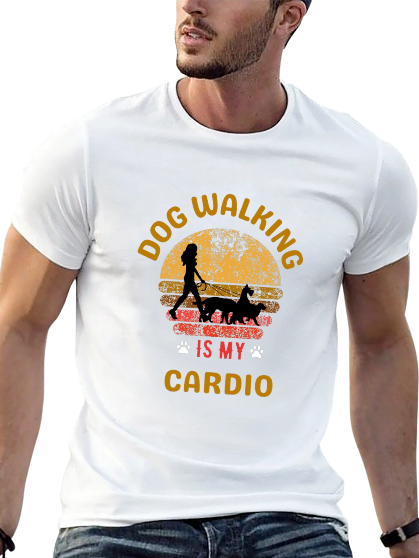 Dog Walking is My Cardio T-Shirt