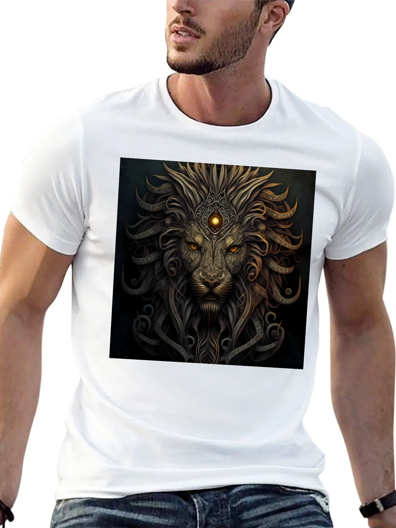 Lion King Graphic Black T-Shirt