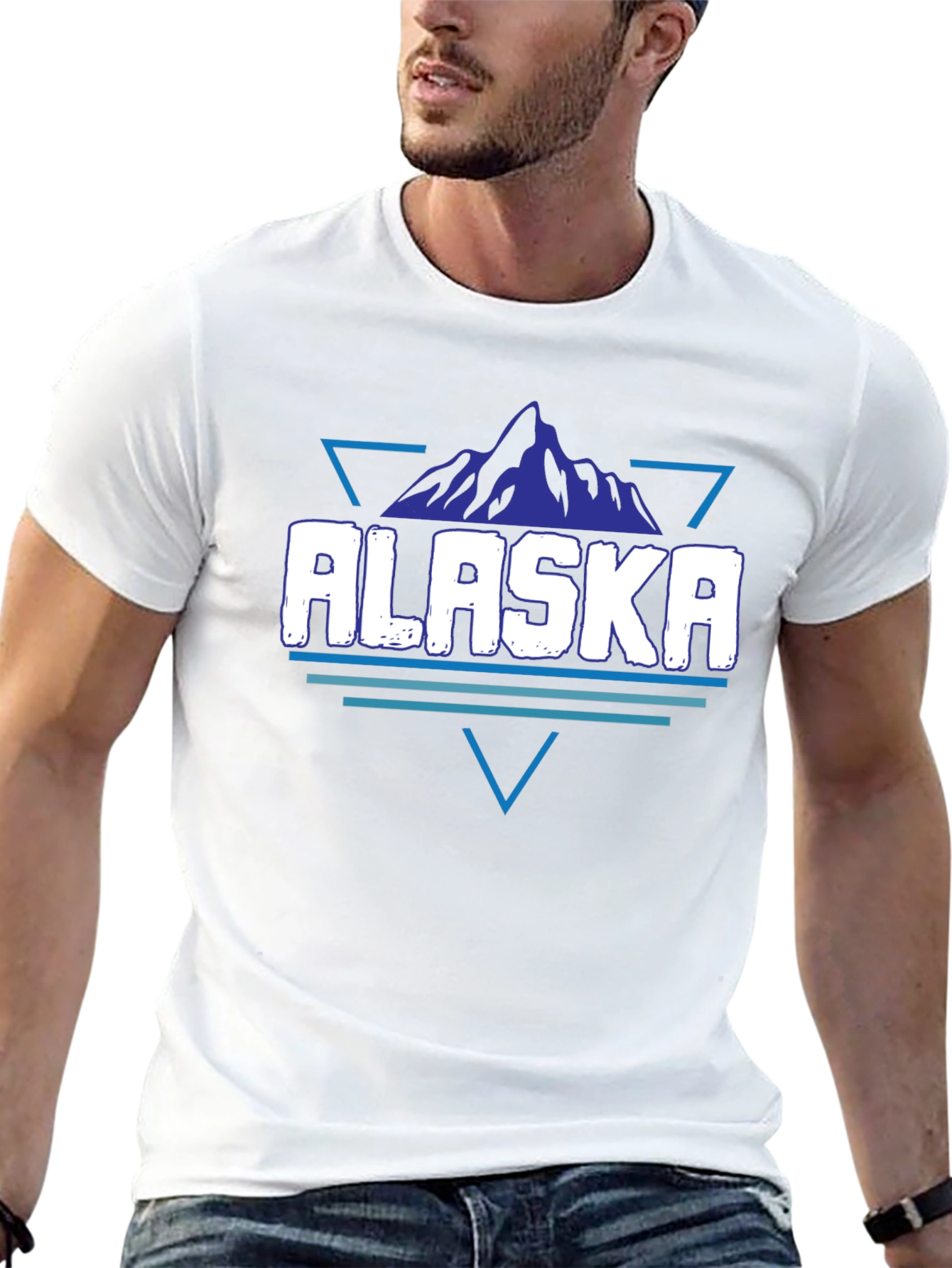 Alaska Mountain Graphic Tee - Unisex