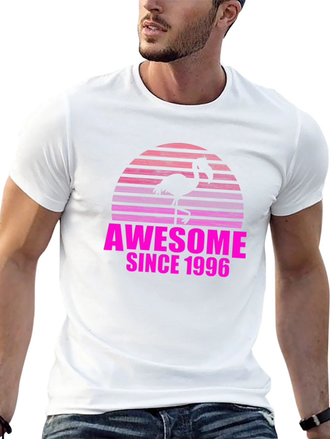 Awesome Since 1996 Flamingo T-Shirt