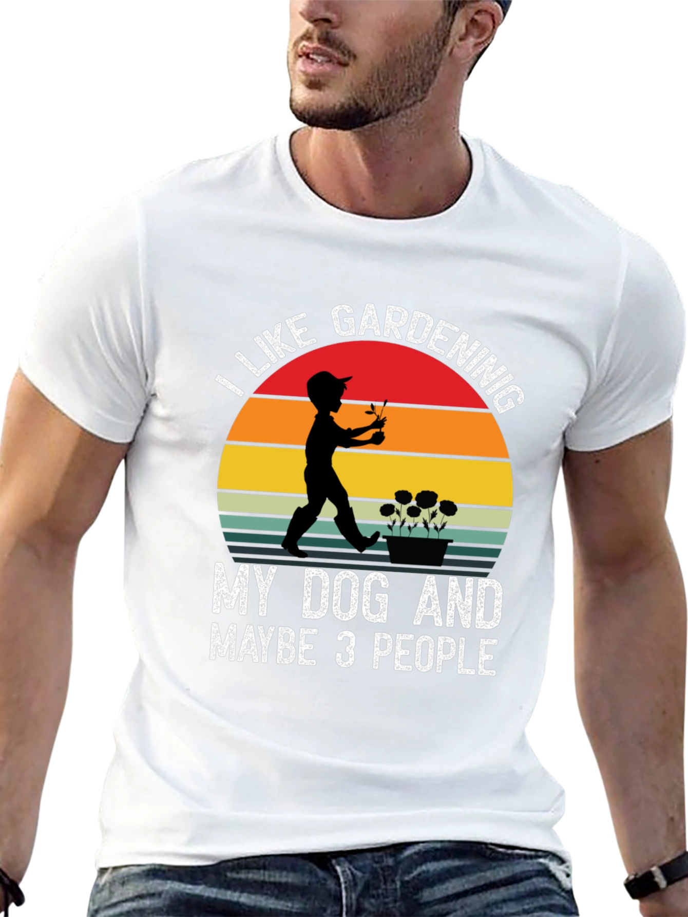 Gardening Dog Lover T-Shirt