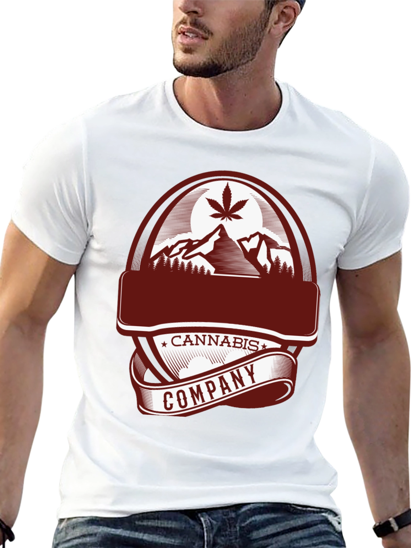 Cannabis Company T-Shirt - Mountain Logo