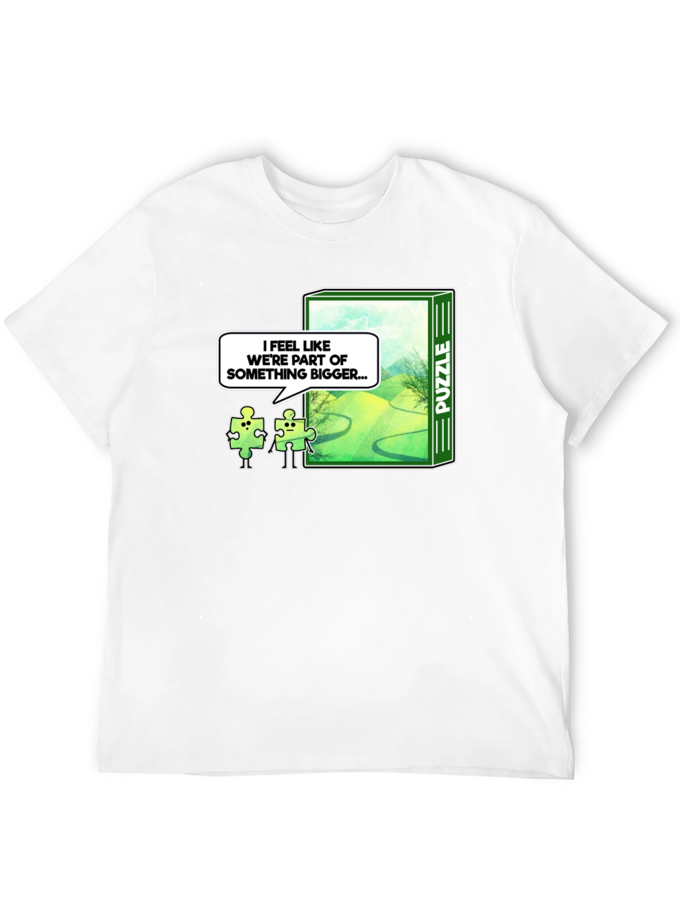 Puzzle Piece T-Shirt: Part of Something Bigger Graphic Tee