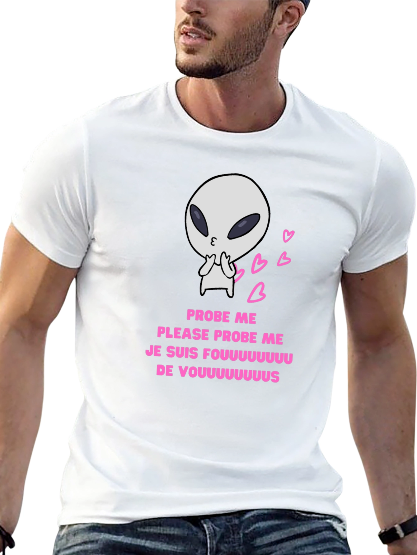 Probe Me Alien Graphic T-Shirt