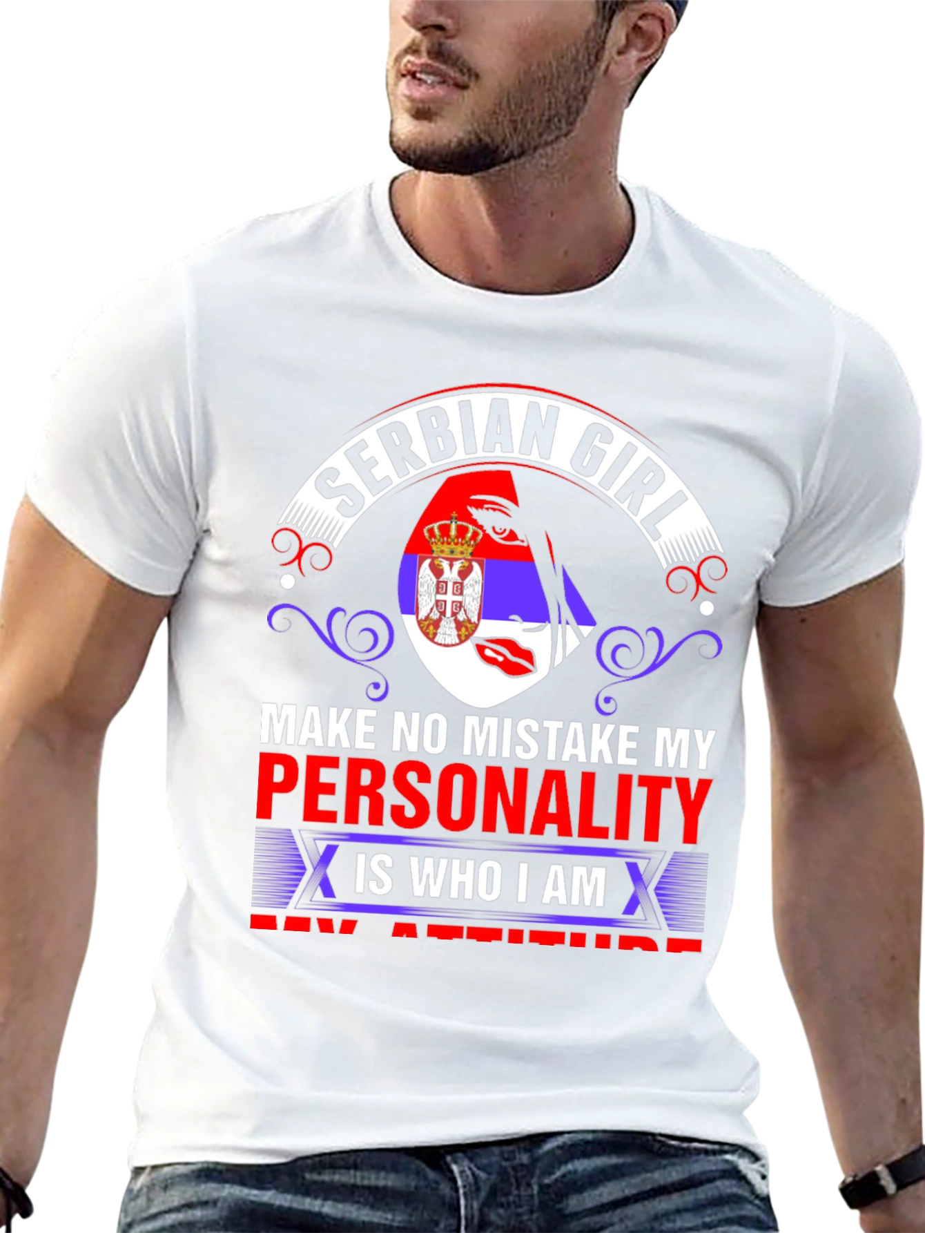 Serbian Girl Personality T-Shirt