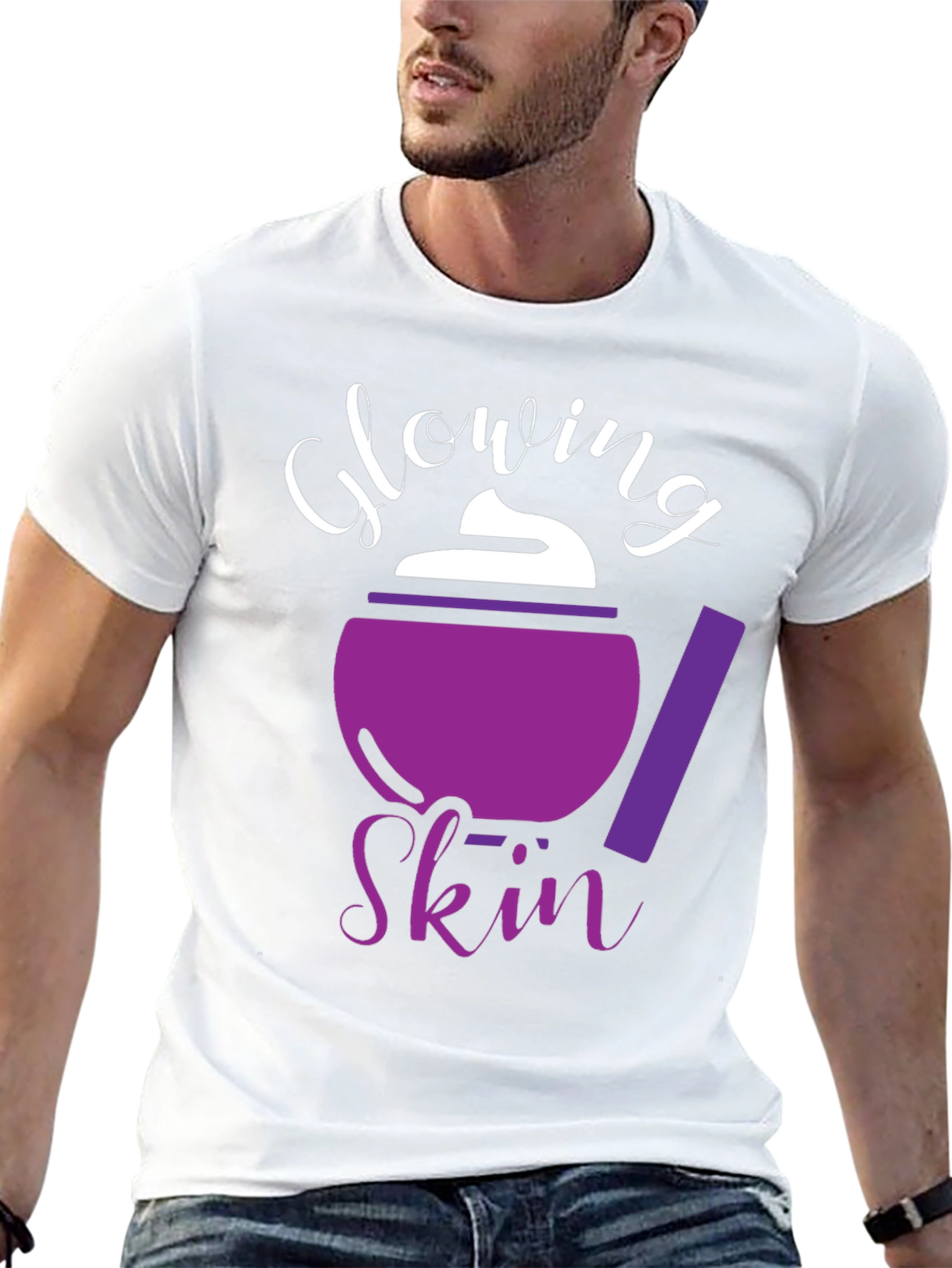 Glowing Skin T-Shirt - Unisex Fashion Tee