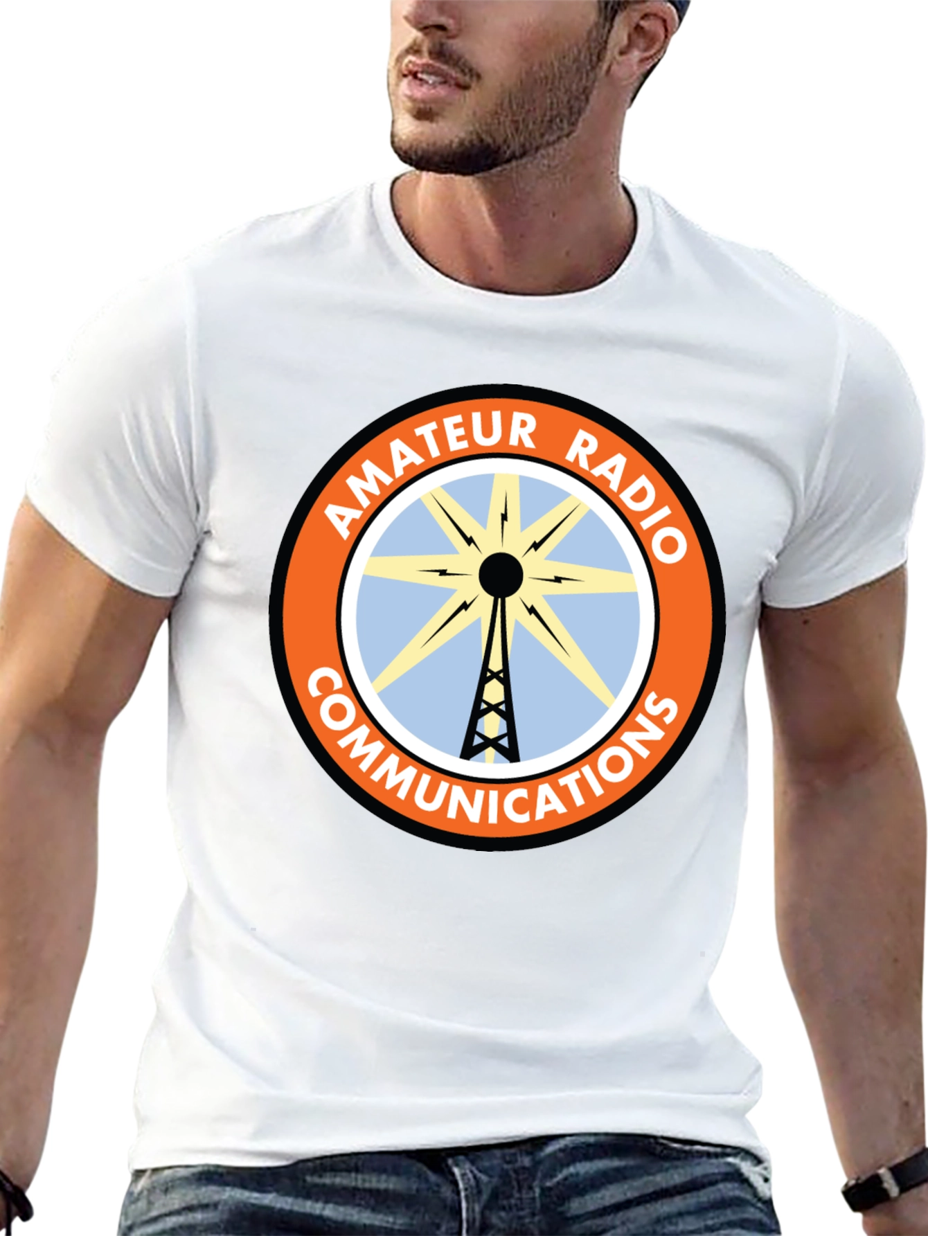 Amateur Radio Communications Black T-Shirt
