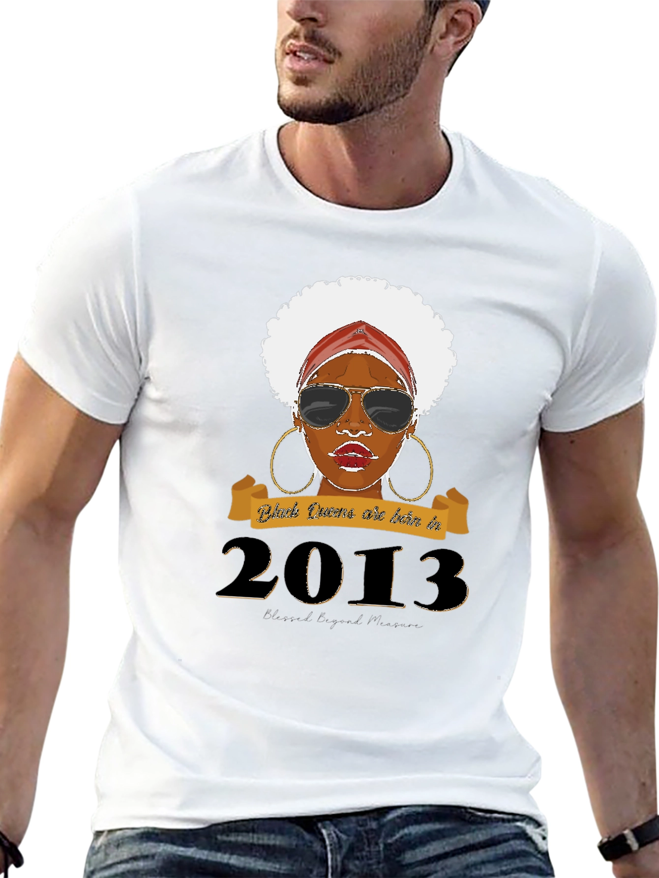 Black Queens Born in 2013 T-Shirt