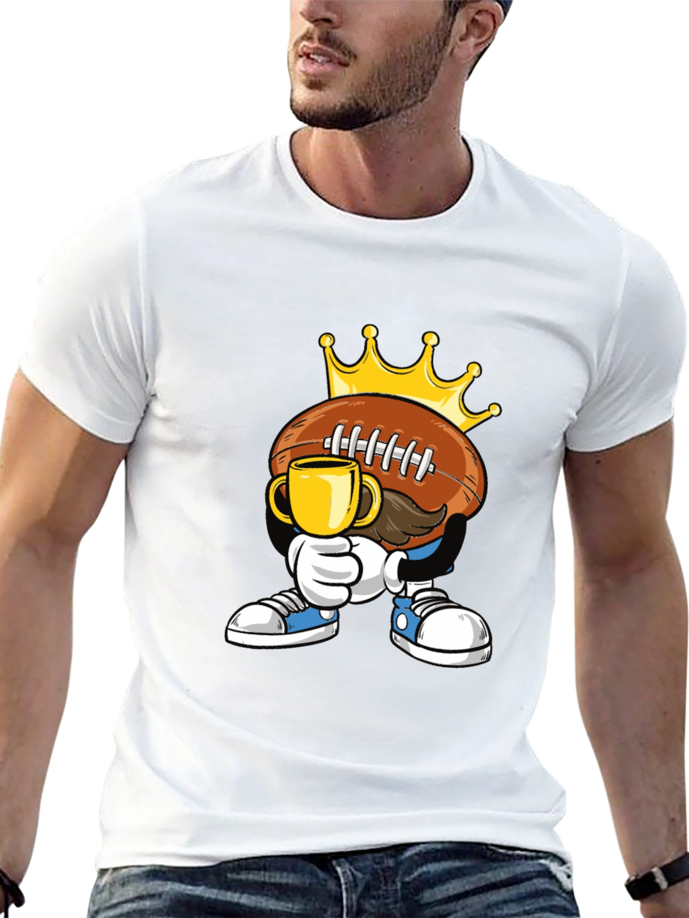 Football King Graphic T-Shirt