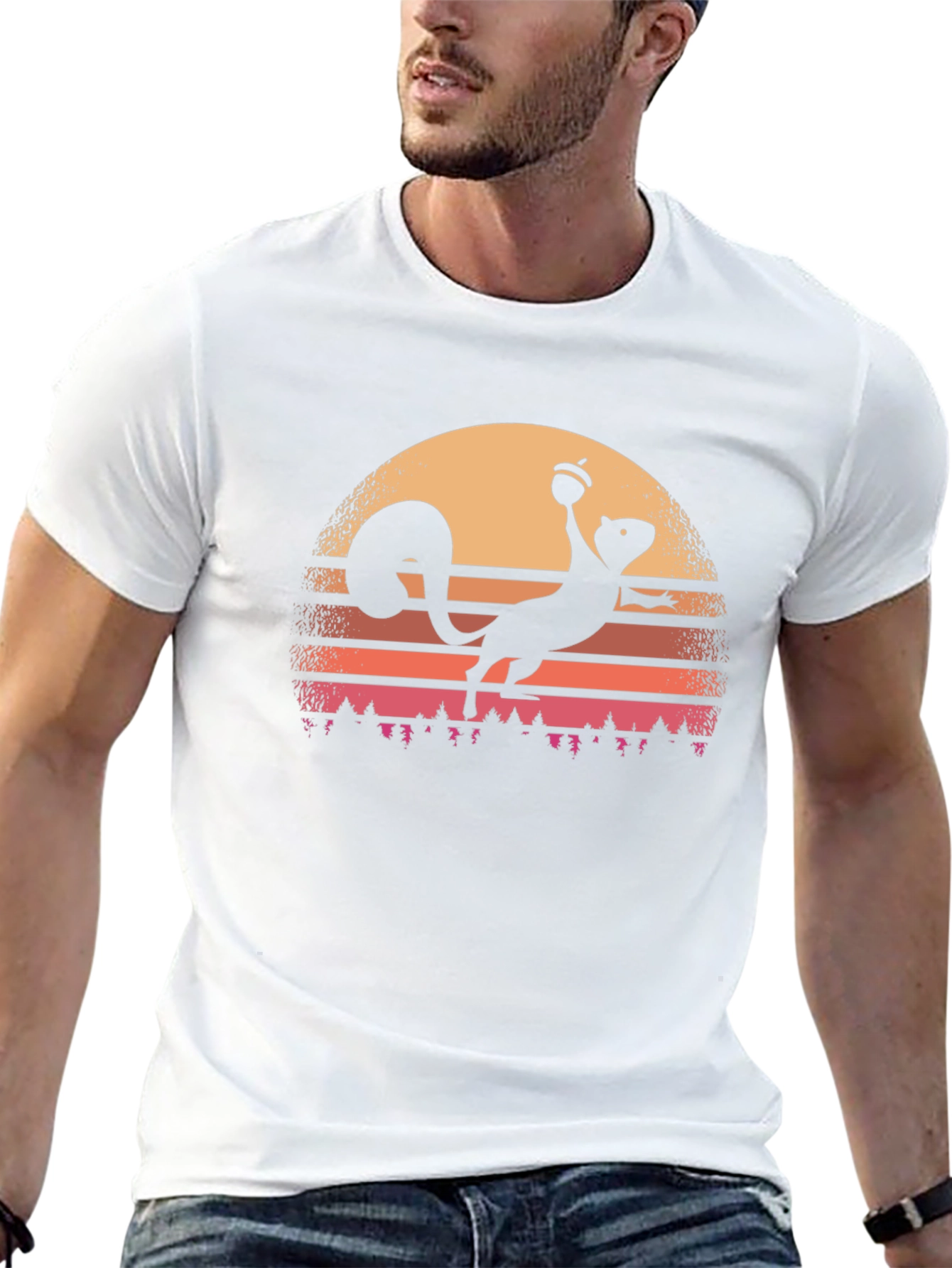 Sunset Squirrel T-Shirt
