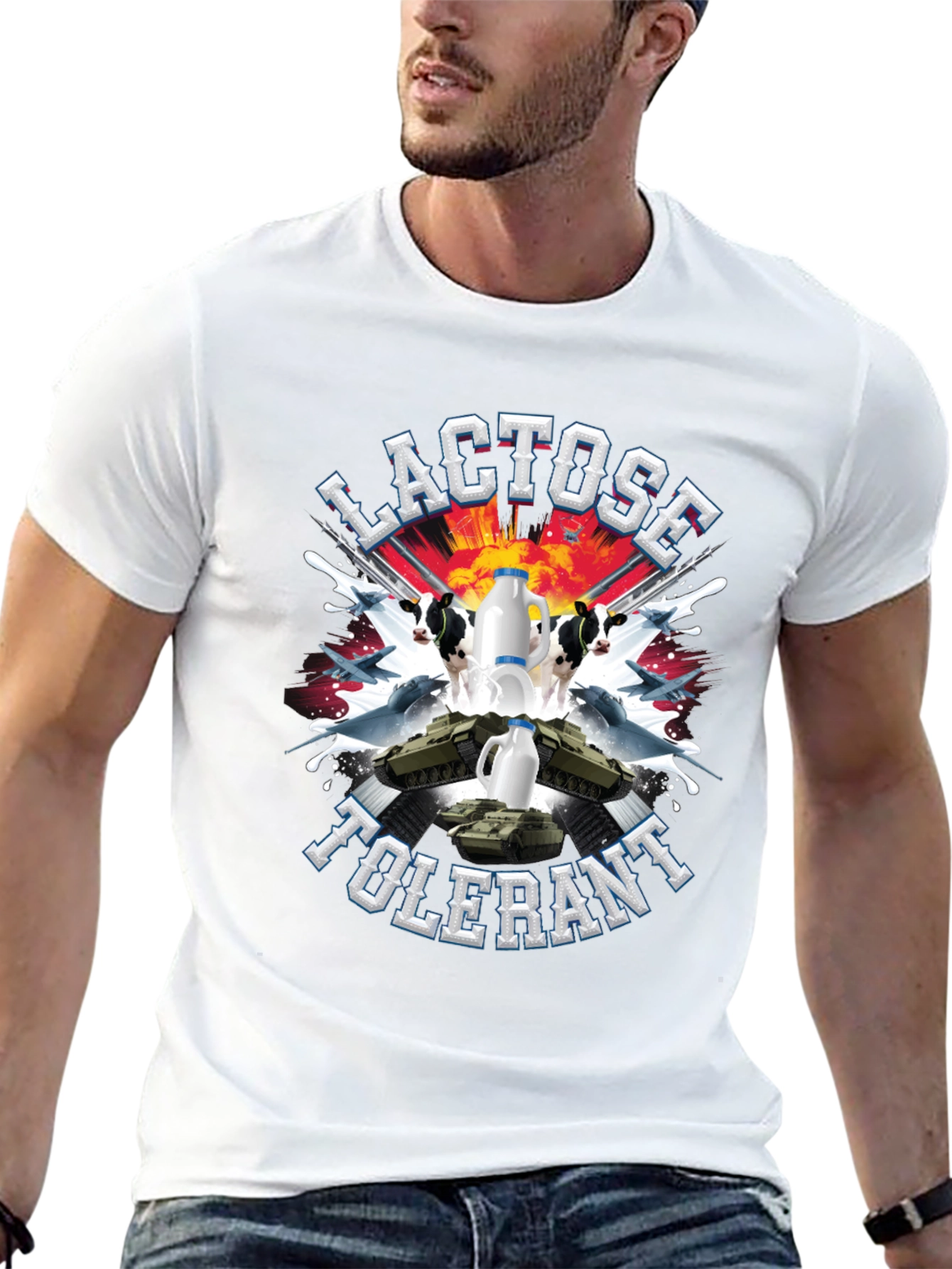 Lactose Tolerant Graphic T-Shirt