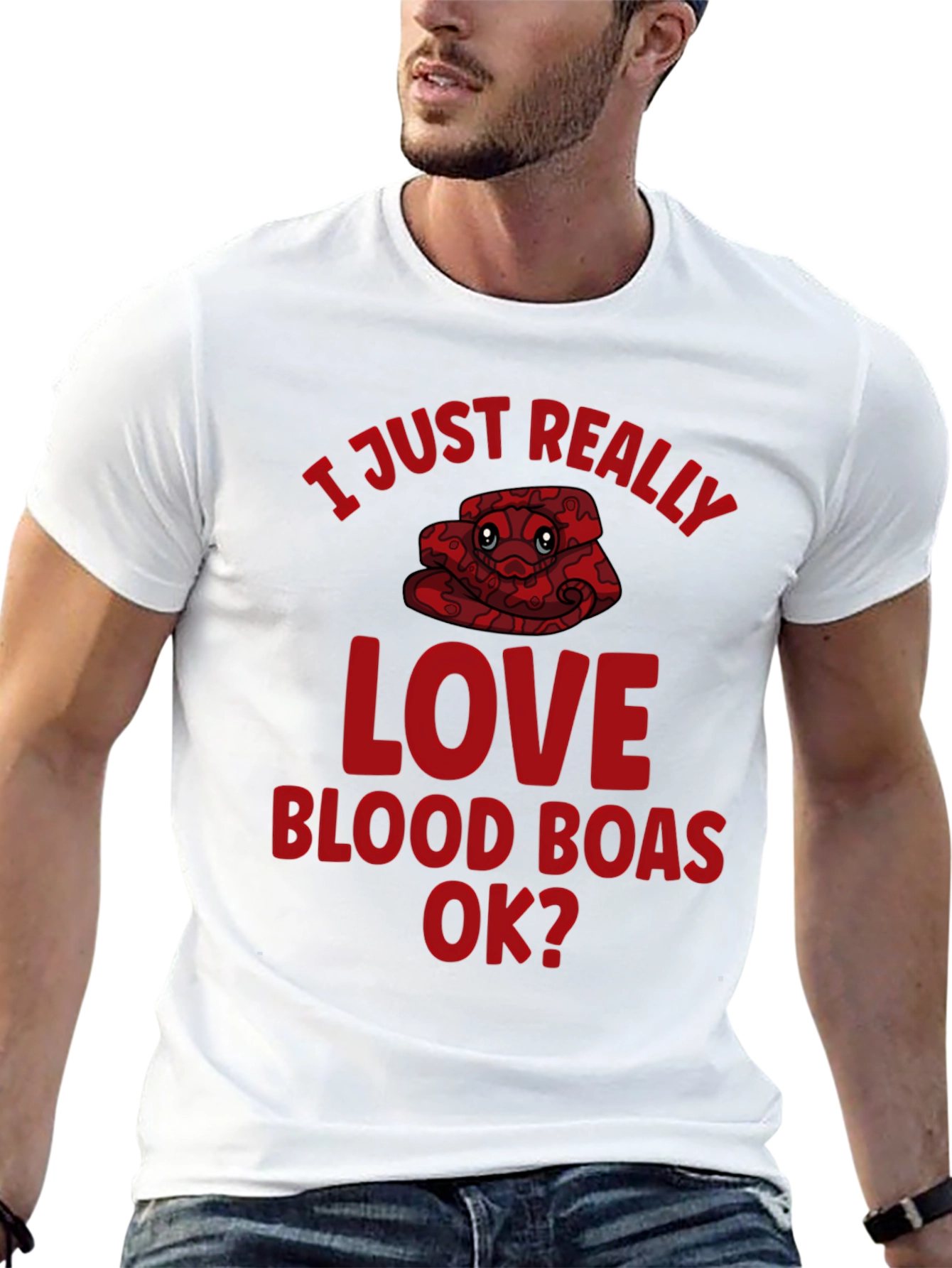 Blood Boa Lover Graphic T-Shirt