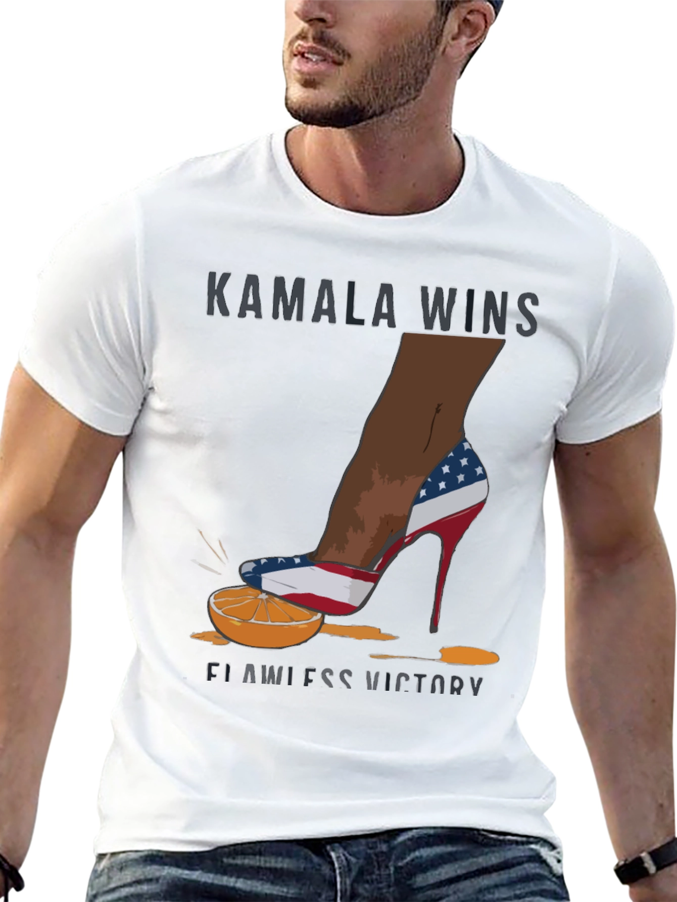 Kamala Wins Flawless Victory T-Shirt